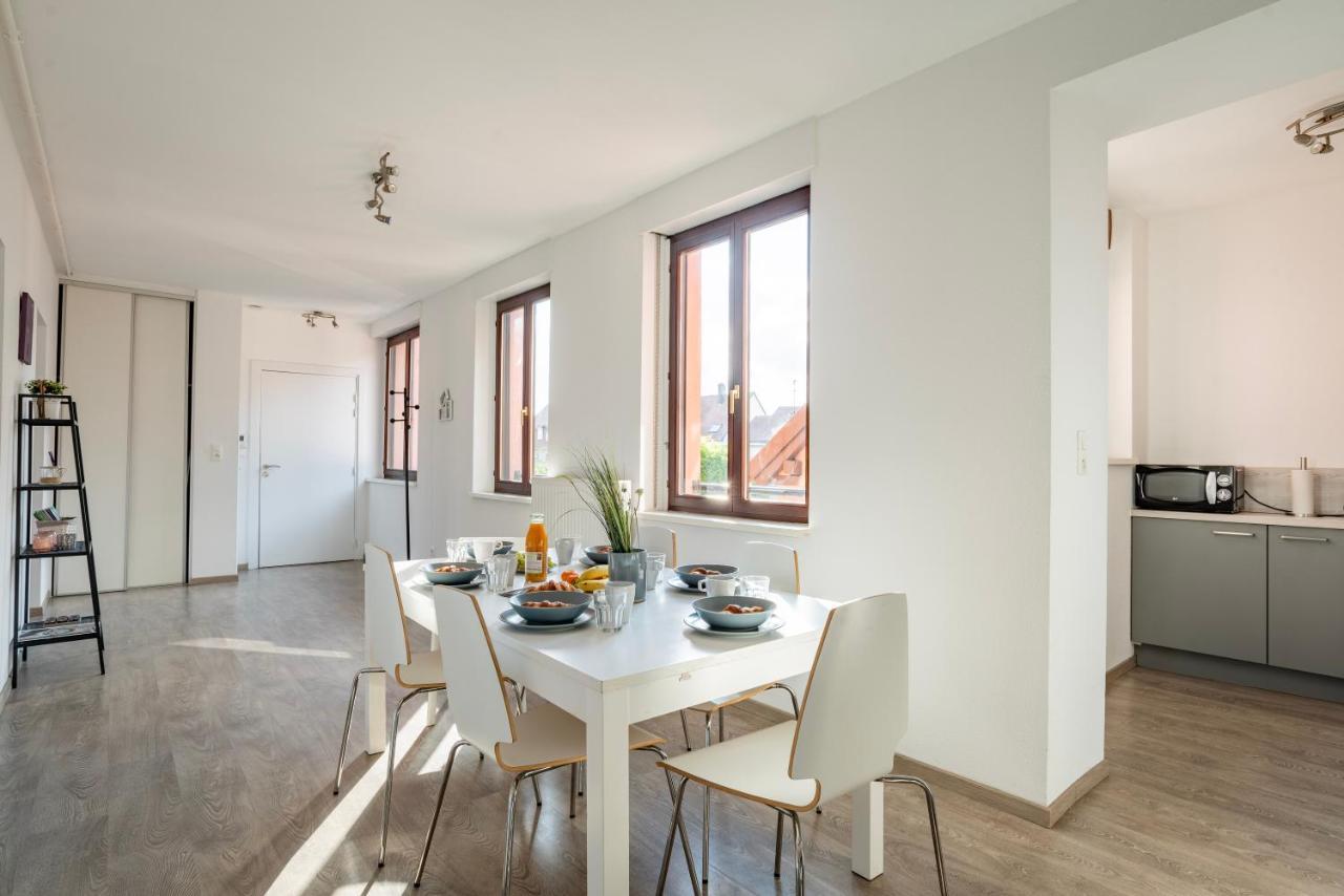 Apartamento Le Manoir De Cyrielle A 10 Min Du Centre De Strasbourg Bischheim Exterior foto