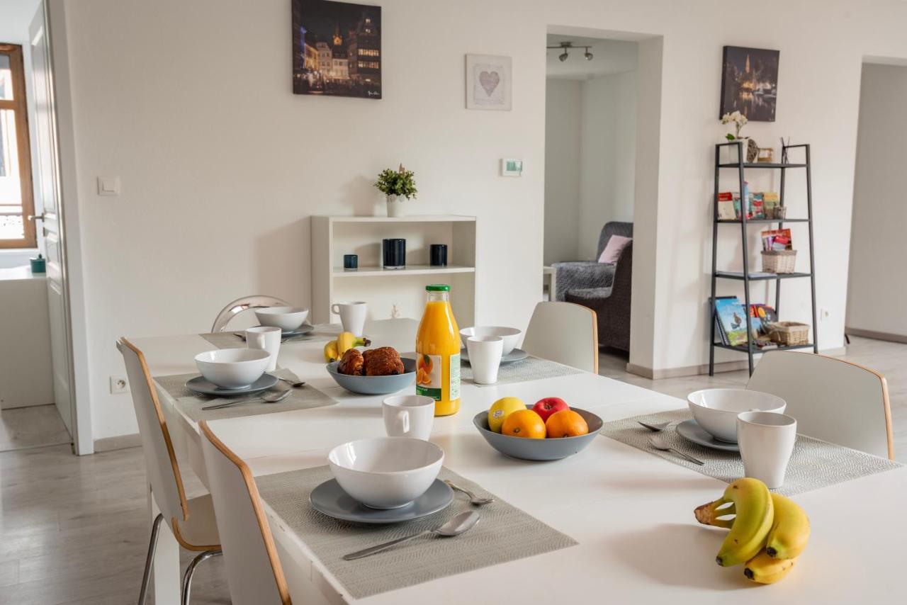 Apartamento Le Manoir De Cyrielle A 10 Min Du Centre De Strasbourg Bischheim Exterior foto
